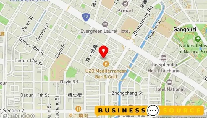 LaioFu Gu Shen Shi Zhuang   Tai Zhong Dian Ti Gong Che Wei 地圖 - Taichung City, West District