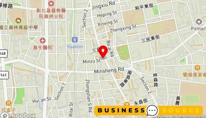 MaozhuaMao Zhua Fu Shi Dian 地圖 - Changhua County, Yuanlin City