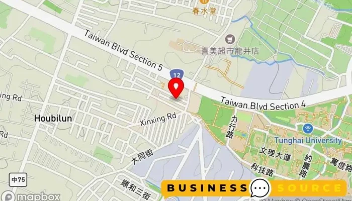 Mct Store Fu Gu Fu Shi Tai Zhong Dian Ri Xi Xuan Wu Tian Dian Yin Liao 地圖 - Taichung City, Longjing District
