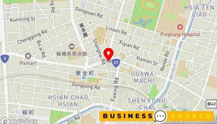 MuchZhu You Shang Chang 地圖 - Pingtung County, Pingtung City