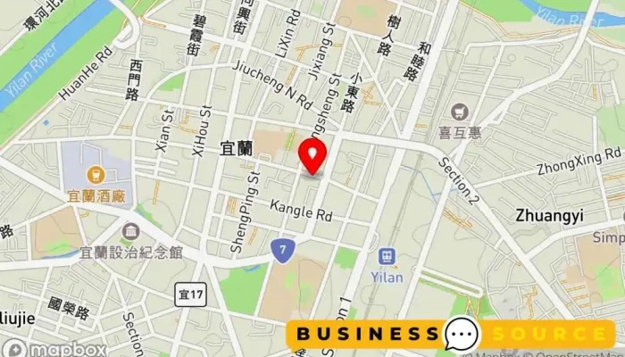 Nice IoiYi Lan Men Shi 地圖 - Yilan County, Yilan City