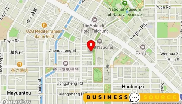 Ohher Tai Zhong Qin Mei Men Shi 地圖 - Taichung City, West District