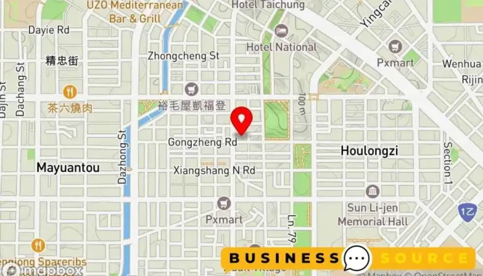 Opoism 地圖 - Taichung City, West District