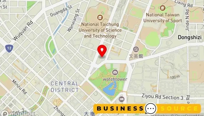 Plain -  Me Tai Zhong Yi Zhong Zhi Ying Dian 地圖 - Taichung City, North District