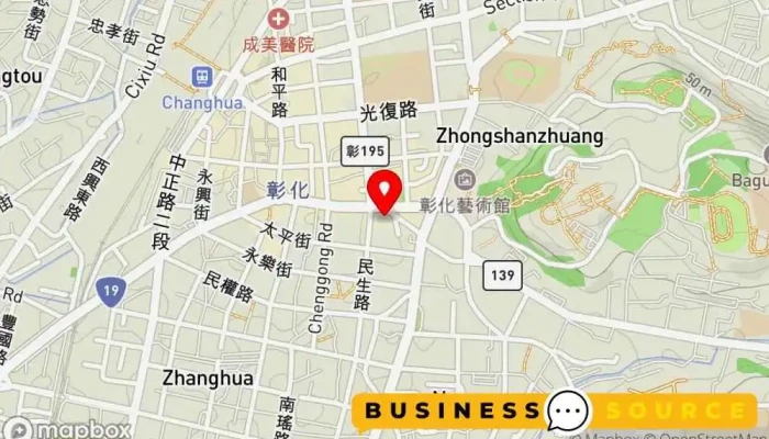 Playboy Zhang Hua Dian Pi Jian Bao Bao Fu Shi Nu Xie 地圖 - Changhua County, Changhua City