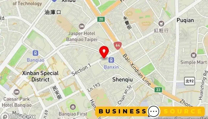 Px Mart Banqiao Banxin -  地圖 - New Taipei City, Banqiao District