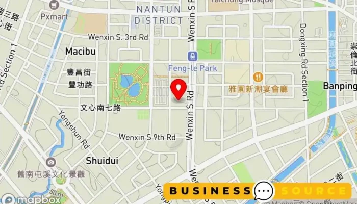 Queen Shop Tai Zhong Wen Xin Men Shi 地圖 - Taichung City, Nantun District