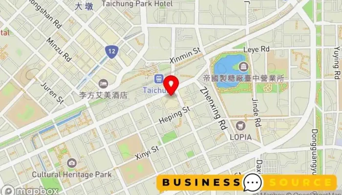Queen Shop Tai Zhong Xin Shi Dai Men Shi 地圖 - Taichung City, East District