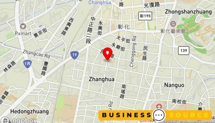 Shiny Bears Bi Bi Xiong Tong Zhuang 地圖 - Changhua County, Changhua City