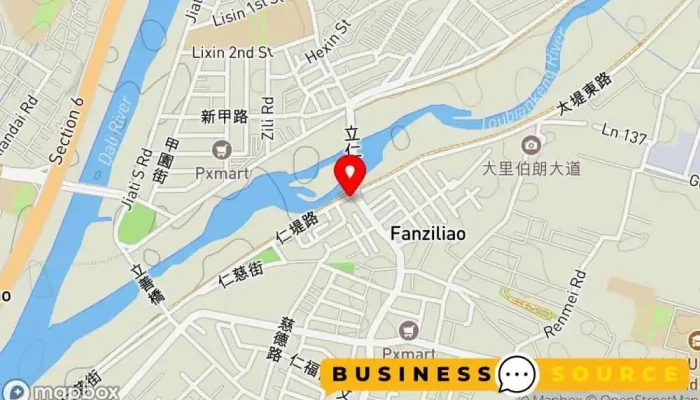 TakoJing Pin Fu Shi Tai Zhong Dian 地圖 - Taichung City, Dali District