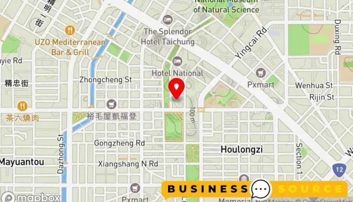 Uniqlo Tai Zhong Qin Mei Cheng Pin Lu Yuan Dao Dian 地圖 - Taichung City, West District