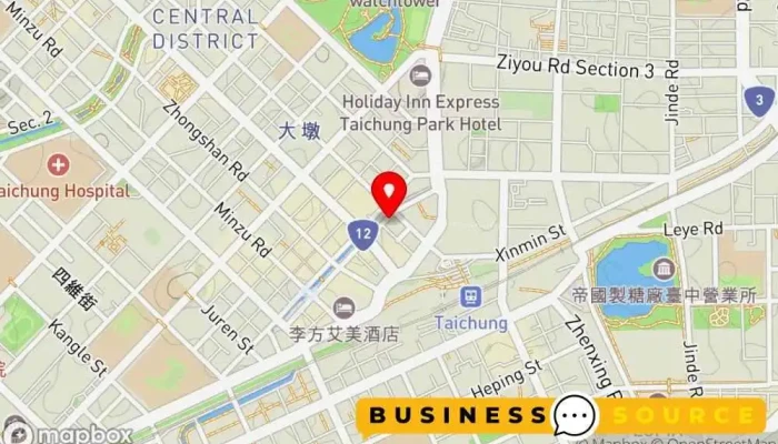 Xinh Shop Fu Shi Dian 地圖 - Taichung City, Central District