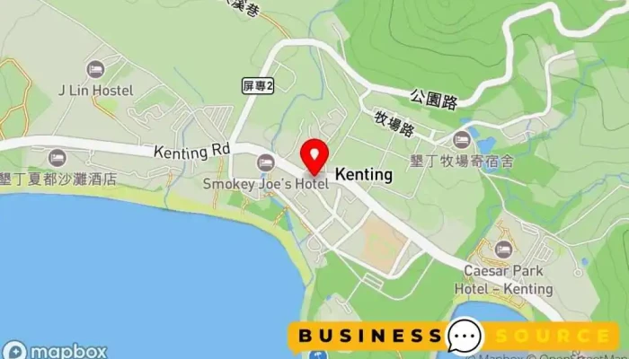 YimaFu Shi Ken Ding Dian 地圖 - Pingtung County, Hengchun Township